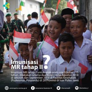 Imunisasi MR Lindungi Anak Indonesia dari Kecacatan